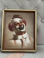 Vintage framed clown for sale  Beverly Hills