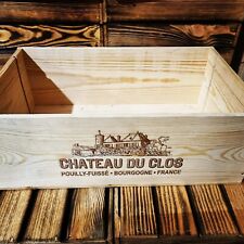 Wooden wine box for sale  Shipping to Ireland