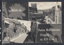 Cartolina saluti pietra usato  Italia