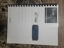 Icom 756 instruction for sale  Sylmar