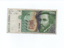 Spagna banconota 1000 usato  Padova