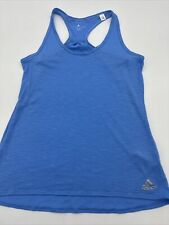 Camiseta Adidas Feminina Pequena Azul Climalite Sólido…#4892, usado comprar usado  Enviando para Brazil