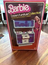 Barbie Dream Furniture Collection Comedor Buffet/China Gabinete Azul Con Caja 1978, usado segunda mano  Embacar hacia Argentina