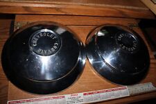 x2 Chevy Corvair 9-1/2" FABRICANTE DE EQUIPOS ORIGINALES tapacubos central de rueda plato para perro SIN ABOLLADURAS segunda mano  Embacar hacia Argentina