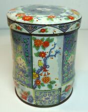Vintage flowered tin for sale  New Iberia