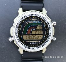 Relógio muito raro 1992 CASIO Surfing Timer DW-4100 (906) Japão T 200M WR 43mm, usado comprar usado  Enviando para Brazil