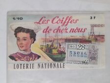 Billet loterie nationale d'occasion  Raucourt-et-Flaba