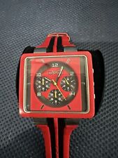 Reloj D&G Dolce and Gabbana TIME CREME DW0064 rojo y negro segunda mano  Embacar hacia Argentina