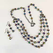 Glass bead necklace for sale  Germantown