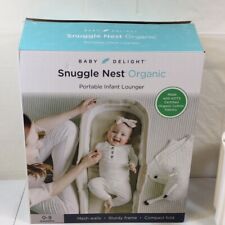 Baby Delight BD03070 Snuggle Nest Organic Portable Infant Lounger 0-9 Months for sale  Shipping to South Africa