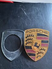 silver porsche badge for sale  STOKE-SUB-HAMDON