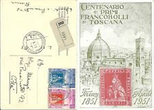 1951 cartolina maximum usato  Italia