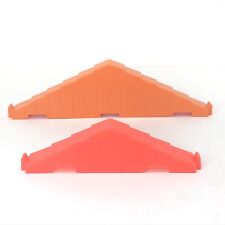 Vintage Lincoln Logs Orange Plastic Roof Truss 3 & 2-Notch Replacement Part Lot, used for sale  Shipping to South Africa