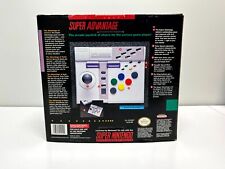 Super Nintendo Super Advantage Arcade Stick w/box and manual for sale  Shipping to South Africa