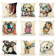 Dog design cushion for sale  BRIGHTON