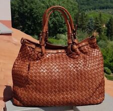 Brukt, Women Bag Genuine Leather Braided Vintage BOTTEGA carele bc238 8 Colors til salgs  Frakt til Norway