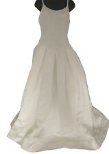 Signature White Wedding Dress With A Train Back Bow Size 8 Altered To 4 Or 2 for sale  Shipping to South Africa