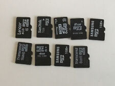 Used, Lot Of 9 Used Micro SD Camera Memory Cards for sale  Shipping to South Africa