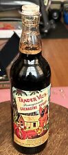 Usado, Botella de jarabe de granadina Trader Vic's 1946 vintage en topless Island Girl Tiki Bar segunda mano  Embacar hacia Argentina