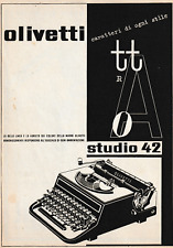 Pubblicita 1938 olivetti usato  Biella