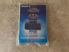 Used, NIB SONY MEMORY STICK 32MB MSA-32A 32 MEGABYTE PSP  L7-10 for sale  Shipping to South Africa
