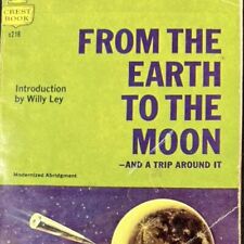 De la Tierra a la Luna de Julio Verne (1958 Vintage Crest Sci-Fi Powers) segunda mano  Embacar hacia Argentina