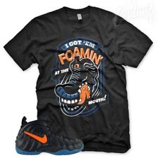 Nueva camiseta negra ""Foamin at the bouth"" para N Foamposite Knicks naranja azul segunda mano  Embacar hacia Argentina