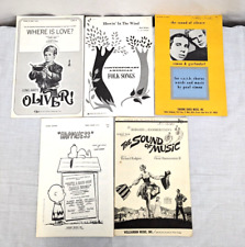 Vintage sheet music for sale  Macon