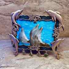 Dolphin pewter photo for sale  Shipping to Ireland