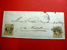 Vieille lettre timbres d'occasion  Montreuil-Bellay