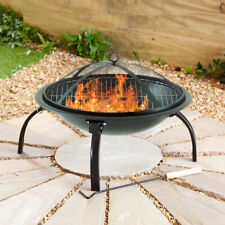 Firepit folding steel for sale  UK