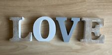 Wooden love letters for sale  LUTON