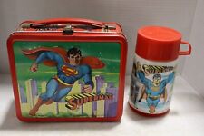 Vintage superman lunchbox for sale  Crete