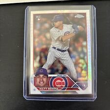 2023 Topps Chrome Update Matt Mervis Prism Rookie Debut #USC112 Chicago Cubs  for sale  Shipping to South Africa