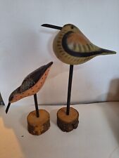 Carved shorebird decoys for sale  Rochester