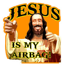 Sticker jesus airbag d'occasion  Le Val