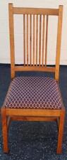 Hermosa silla lateral de comedor de madera maciza Stickley - asiento acolchado tapizado - en muy buen estado segunda mano  Embacar hacia Argentina