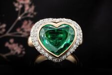 Herz smaragd ring gebraucht kaufen  Wegberg