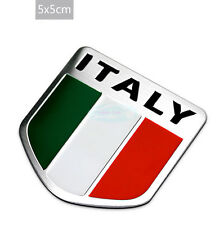 Adesivo emblema bandeira nacional italiana da Itália alumínio adesivo para carro de luxo, usado comprar usado  Enviando para Brazil