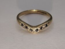 Stunning & Genuine 9ct Gold & Diamond Dress Ring. Superb Condition. hallmarked for sale  Shipping to South Africa