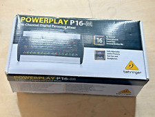Mixer pessoal digital Behringer Powerplay P16-M 16 canais comprar usado  Enviando para Brazil