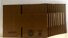 10 - 8" x 6" x 4" Shipping Boxes / Smaller Items Med Light Corrugated Cardboard for sale  Shipping to South Africa