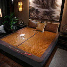 Used, New Bamboo Mattress Mat Flexible Mahjong Cool Bamboo Mat Queen King Size 麻将凉席 for sale  Shipping to South Africa