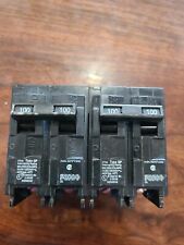 Used, LOT OF TWO (2) SIEMENS 100 AMP 2 POLE TYPE QP CIRCUIT BREAKER 120/240V Q2100  for sale  Cullman