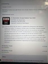 Rammstein tickets 2024 gebraucht kaufen  Hamburg