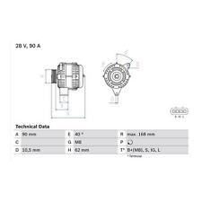 Cashback bosch alternator for sale  BIRMINGHAM