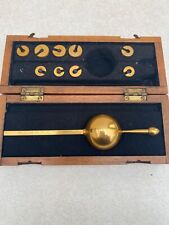 Used, Antique Customs and Excise Weights and Measure in wooden box for sale  Shipping to South Africa