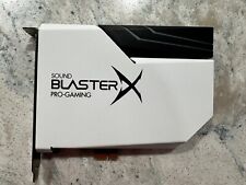 Placa de Som Creative Sound BlasterX Pro-Gaming 5.1 Canais - Preta, usado comprar usado  Enviando para Brazil