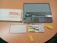 Rotring controlled lettering gebraucht kaufen  Mahlow