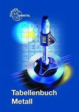 Tabellenbuch metall tabellen gebraucht kaufen  Berlin